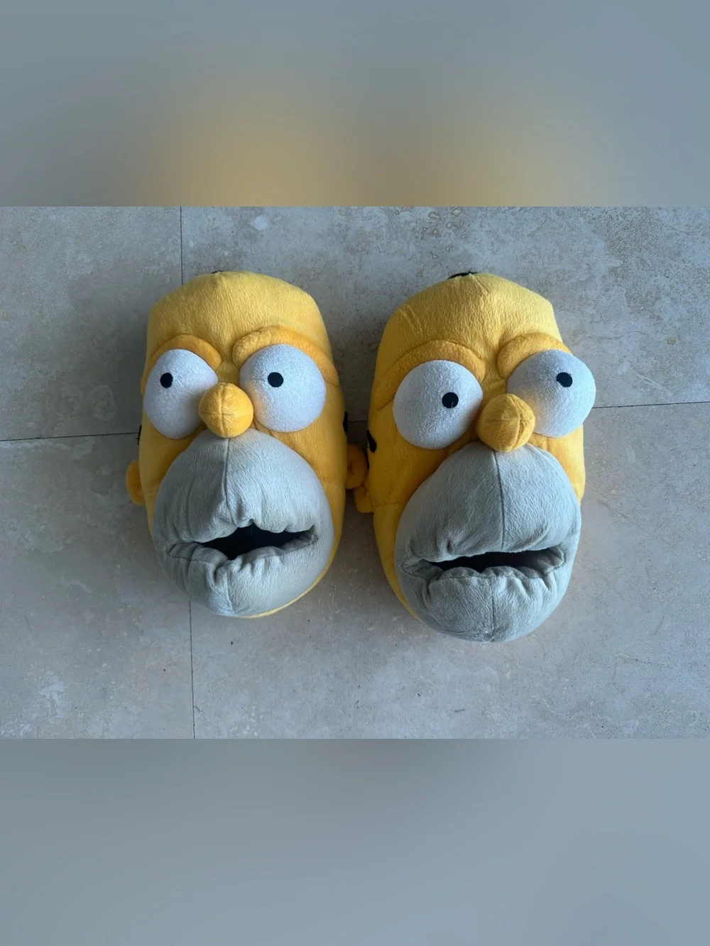 Vintage 1990’s Homer Simpson plush Slippers